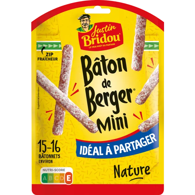 Bâton de berger mini nature format a partager
