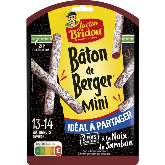 Mini bâton de berger noix de jambon à partager
