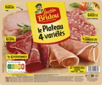 Plateaux 4 variétés